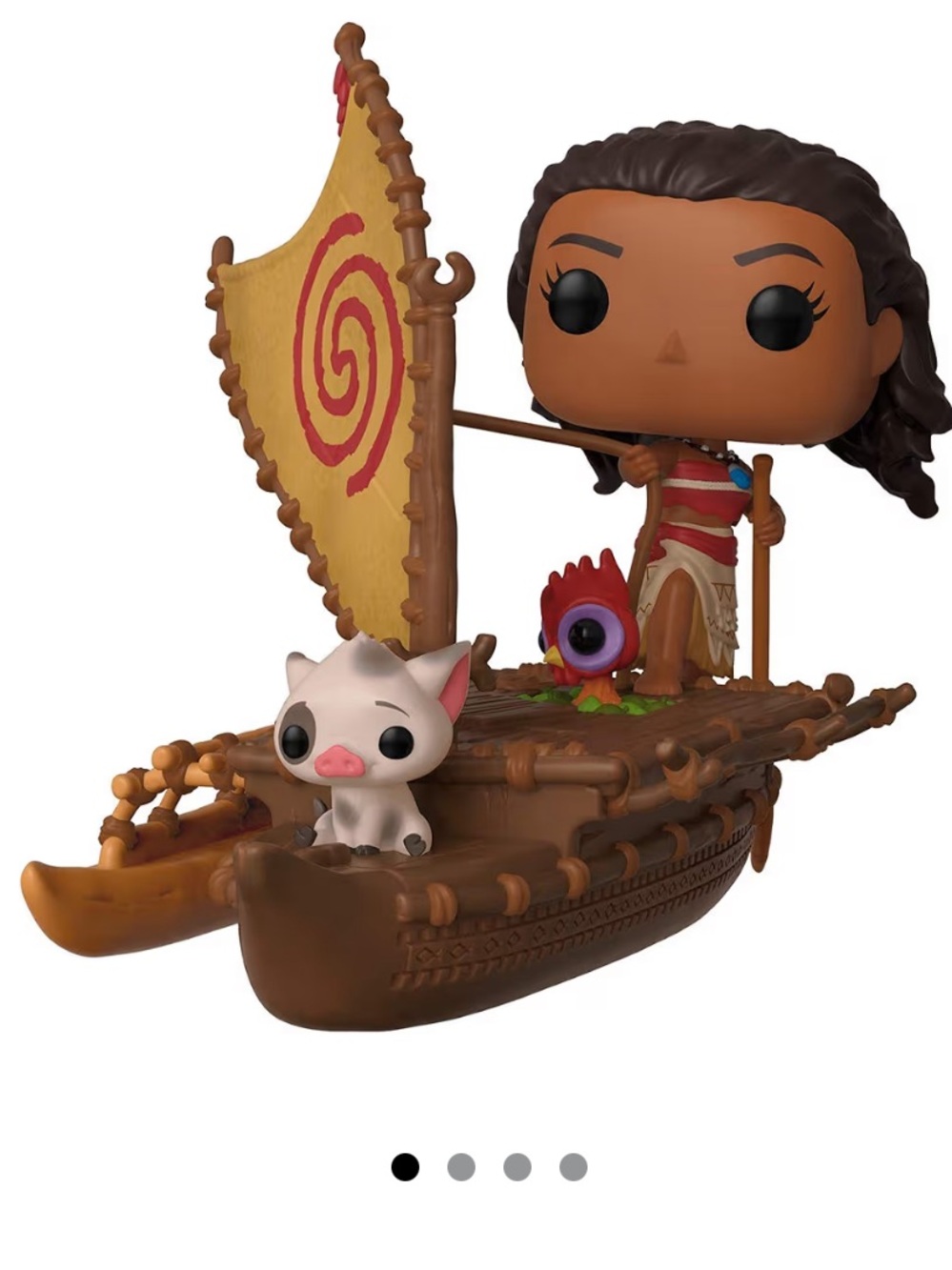 Funko Moana with Pua on Boat #62 2019 Summer Convention Limited Edition Exclusiv